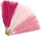 Hot Pink Blush Pink Faux Pampas Grass Decor, 6 PCS 17.7 Inch Artificial Pampas Grass Stems, Boho Wedding Table Centerpieces, Pink Pampas Floral Arrangement for Home Living Room Vase Decor